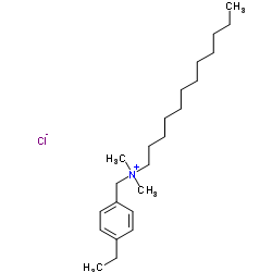 C12-14-烷基二甲基乙基苄基氯化铵 结构式