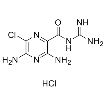 盐酸阿米洛利 结构式