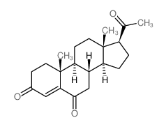 6-羰基黄体酮 结构式