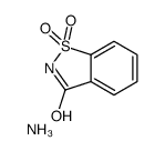 糖精铵 结构式