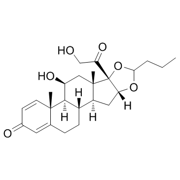 Budesonide 结构式