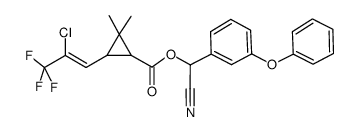 氯氟氰菊酯 结构式