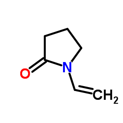 交联聚乙烯基吡咯烷酮 结构式