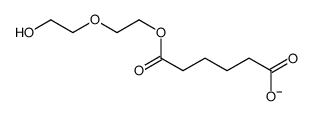 聚二乙二醇壬二酸酯 结构式