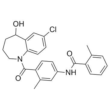 托伐普坦 结构式