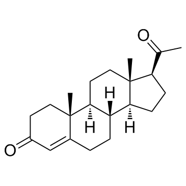 黄体酮 结构式