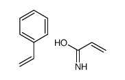 苯乙烯/丙烯酰胺共聚物 结构式