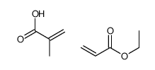 丙烯酸乙酯-甲基丙烯酸共聚物 结构式