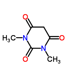 1,3-二甲基巴比妥酸 结构式
