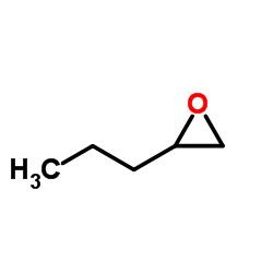 1,2-环氧戊烷 结构式