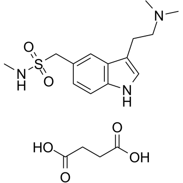琥珀酸舒马曲坦 结构式