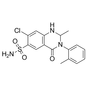 美托拉宗 结构式