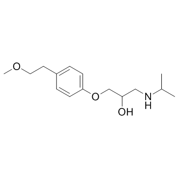 美托洛尔 结构式