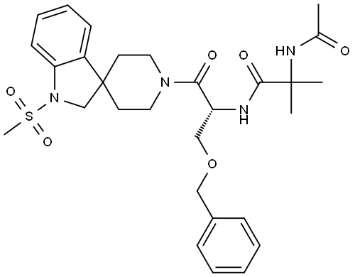 乙塔莫伦 结构式