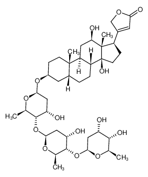地高辛 结构式