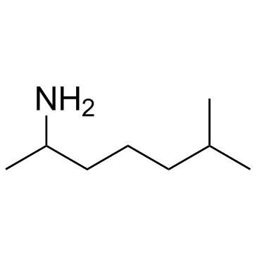 2-氨基-6-甲基庚烷 结构式