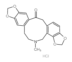 盐酸前鸦片碱 结构式