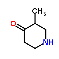 3-甲基-4-哌啶酮 结构式