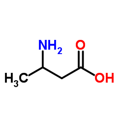3-氨基丁酸 结构式