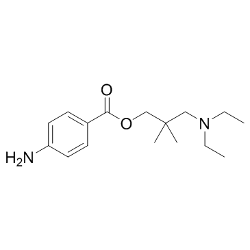 Dimethocaine 结构式