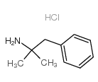 盐酸苯丁胺 结构式