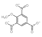 2,4,6-三硝基苯甲醚 结构式