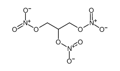 硝酸甘油 结构式
