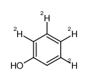 2,3,4,5-四氘代苯酚 结构式