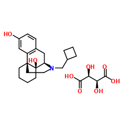 酒石酸布托诺啡 结构式