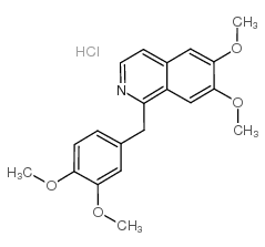 罂粟碱 结构式