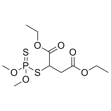 马拉硫磷 结构式