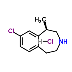 氯卡色林盐酸盐 结构式
