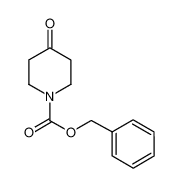1-Cbz-4-哌啶酮 结构式