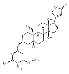 罗布麻苷 结构式