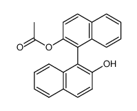 1,1'-联萘-2,2'-二酚-2-乙酸酯 结构式