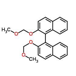 (R)-(+)-2,2’-双(甲氧基甲氧基)-1,1’-联萘 结构式