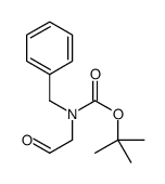 苄基(2-氧代乙基)氨基甲酸叔丁酯 结构式