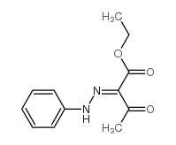 3-氧代-2-(2-苯基亚肼基)丁酸乙酯 结构式