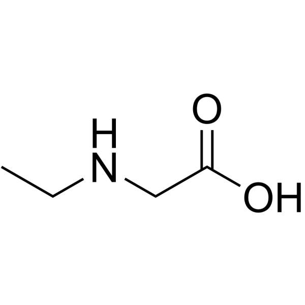 N-乙基甘氨酸 结构式