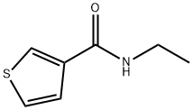 N-乙基-3-噻吩甲酰胺 结构式