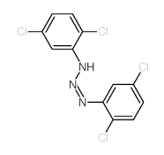 2,5-二氯-N-(2,5-二氯苯基)偶氮基苯胺 结构式