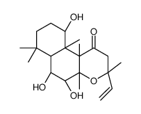 脱乙酰毛喉素 结构式