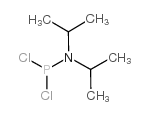 二氯-N,N-二异丙基亚磷酰胺 结构式