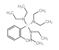 三(二乙氨基)-(2-羟基苯基)鏻氯化物 结构式