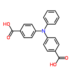 4,4'-(苯基亚氨基)双苯甲酸 结构式