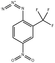 1-叠氮基-4-硝基-2-(三氟甲基)苯 结构式