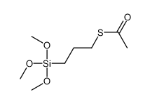 S-(3-三甲氧基硅基丙基) 硫代乙酸酯 结构式