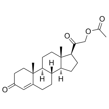 醋酸去氧皮质酮 结构式