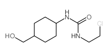 1-(2-氯乙基)-3-[4-(羟甲基)环己基]脲 结构式