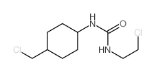 1-(2-氯乙基)-3-[4-(氯甲基)环己基]脲 结构式